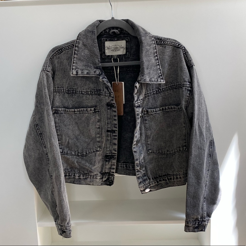 Cropped Denim Jacket